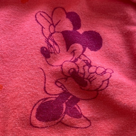 Disney Junior Coral Kids Minnie Mouse dress with Heart Pattern 3T - Picture 2 of 6